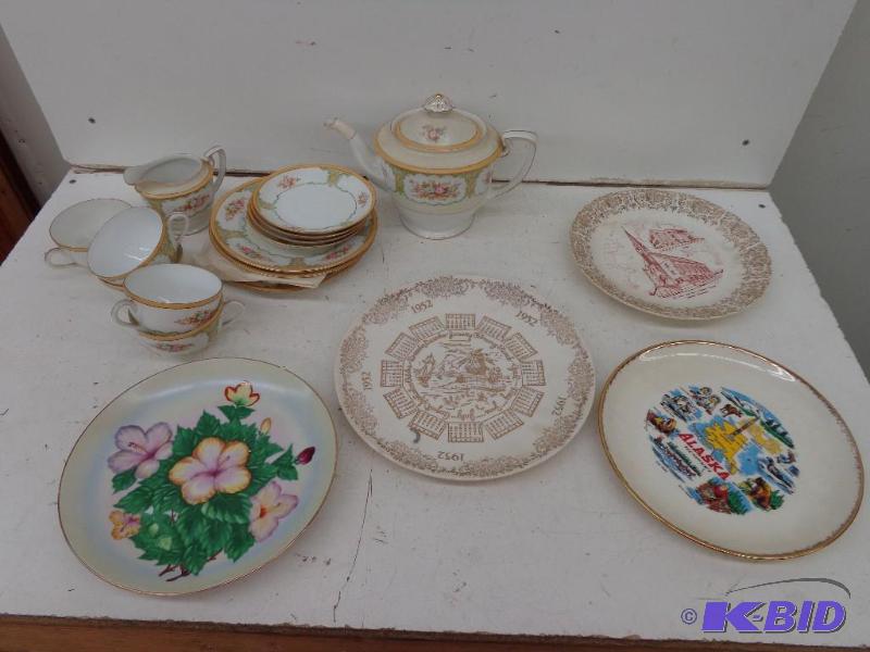 lot 29 image: Assorted Cups, Tea Pots, Plates and...