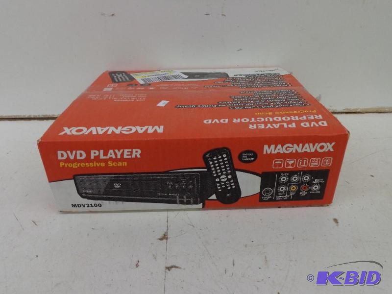 lot 35 image: Magnavox DVD Player Model MDV2100 P...