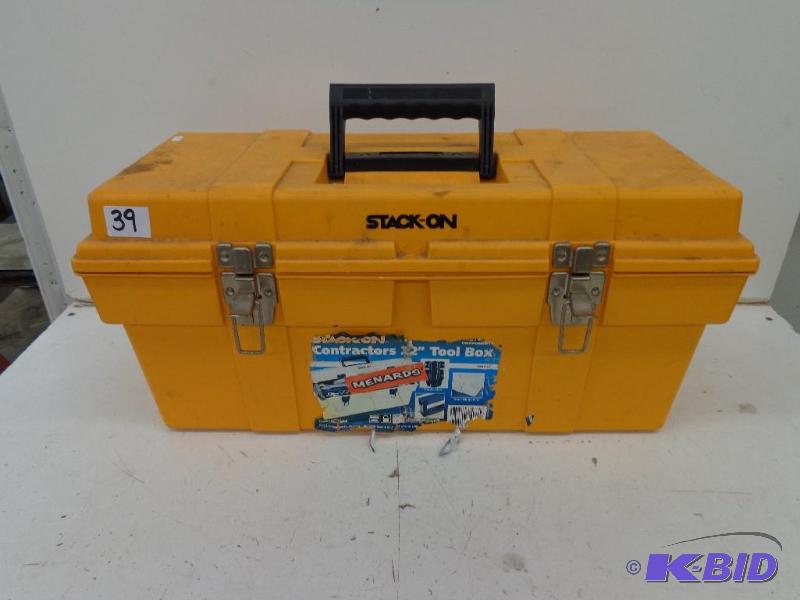 lot 39 image: Stack on 12" Contractors Tool ...