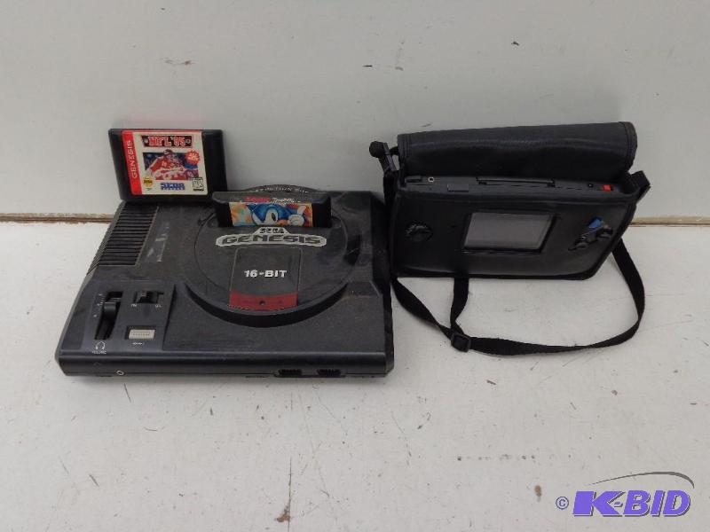 lot 61 image: Sega Genesis 16-Bit System and Sega...