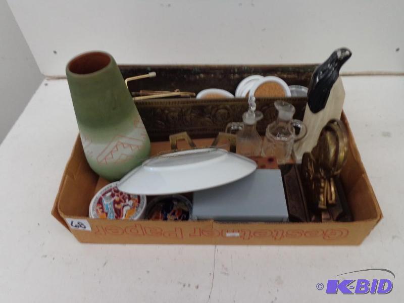 lot 68 image: Coasters, Religious Pieces, Pottery...