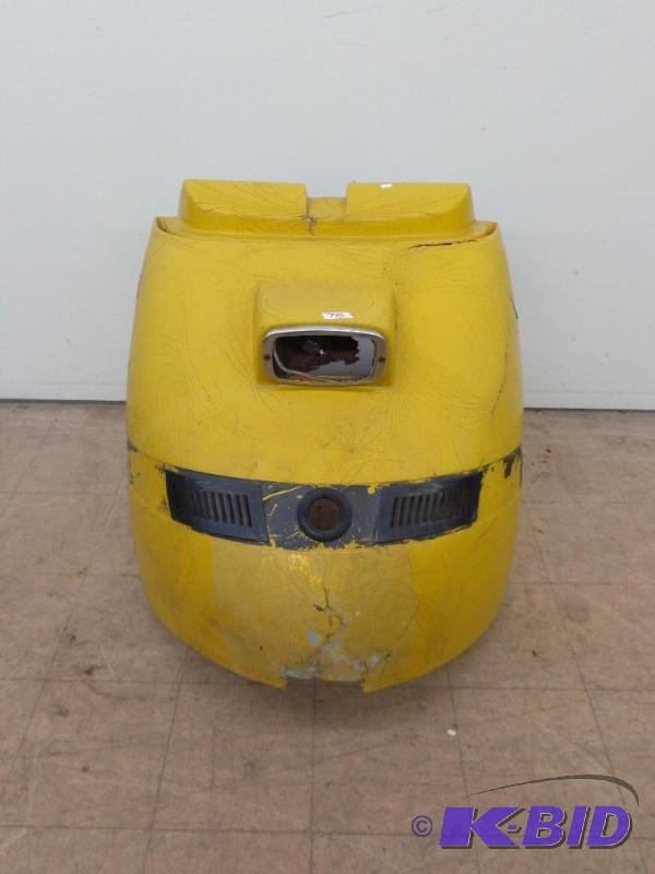 lot 97 image: Vintage Ski-Doo Snowmobile Hood Wea...