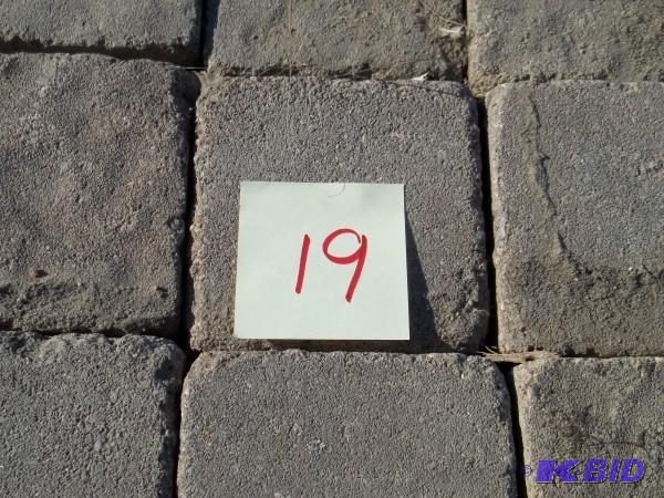 384 PCS ANCHOR CHARLESTONE TUMBLED ...