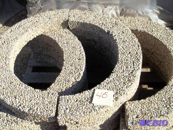 7 SETS TREE COLLARS 30&quot D X 4....