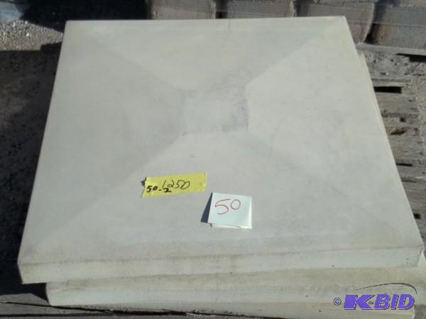3 PCS COLUMN CAP 29.5 &quot X 29.5...