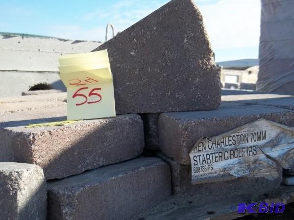 1 ANCHOR CHARLESTONE TUMBLED STARTE...