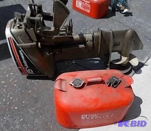 Vintage 15 Hp Johnson Outboard Moto...