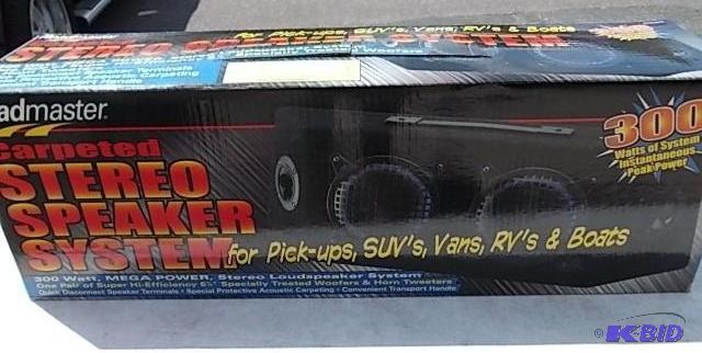 New In Box Roadmaster Carpeted Ster...