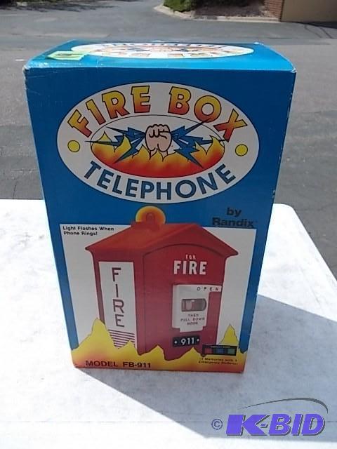 New In Box Fire Box Corded Telephon...