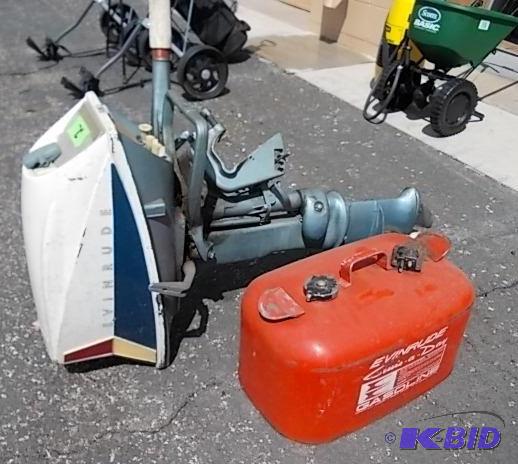 Vintage Evinrude Approximately 15 H...