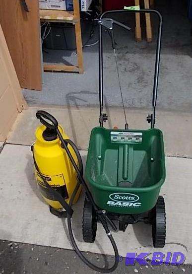 Fertilizer Spreader &amp Lawn Spra...