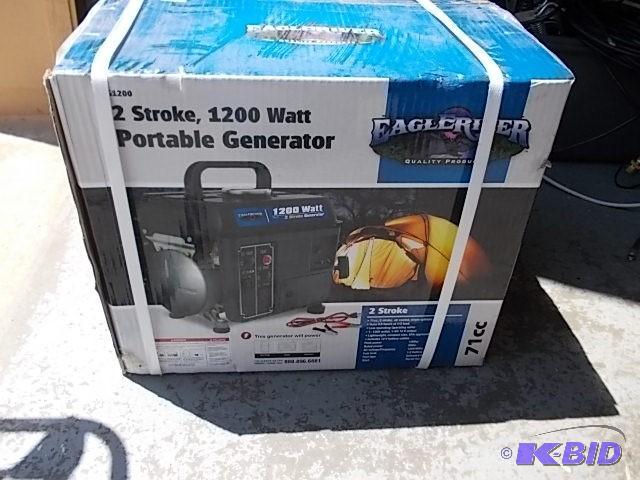 NEW 1200 Watt Portable Gas Generato...