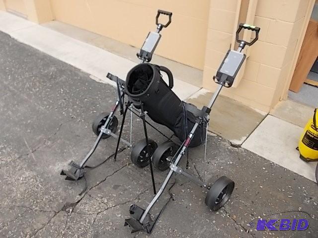 Golf Bag &amp 2-Golf Carts...