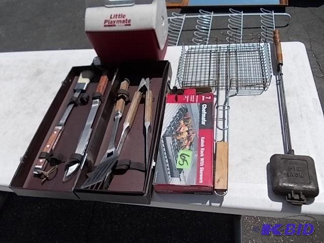 William-Sonoma Grill Set, Pie Iron,...