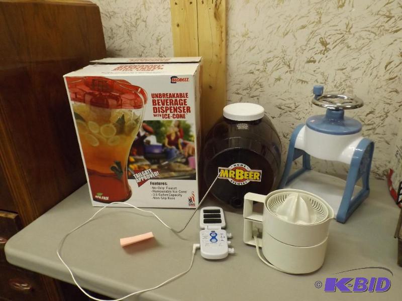 The beverage dispenser was a great ...