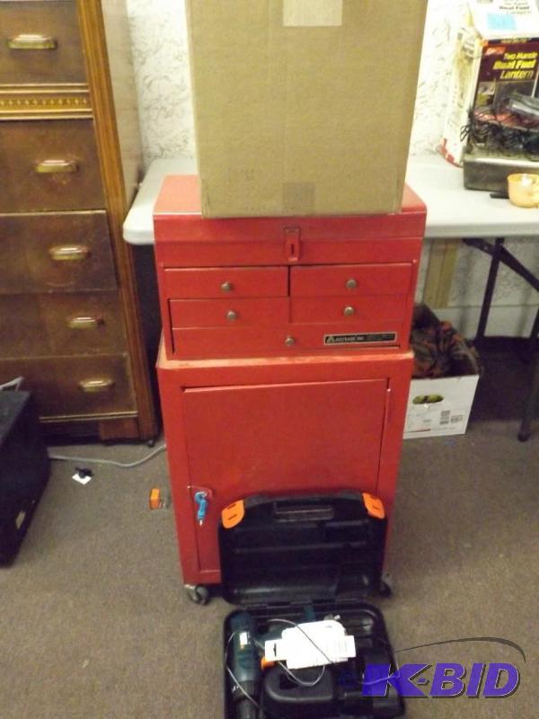 This lot includes a tool chest with...