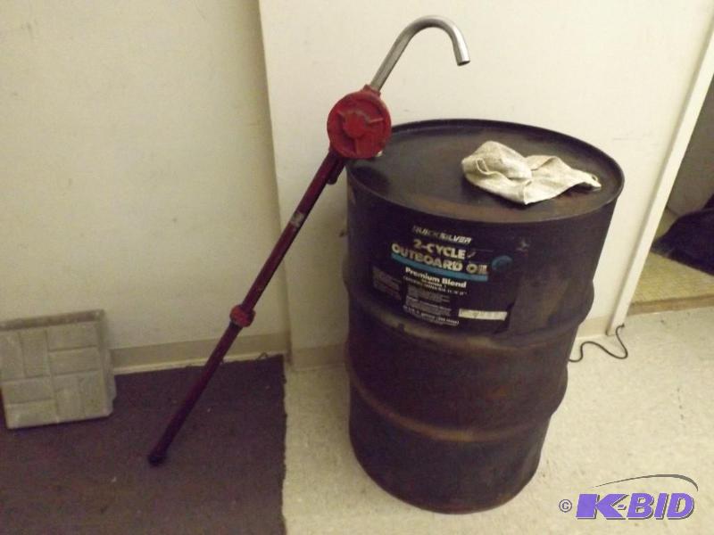 2-Cycle Outboard Oil in a 55 gallon...