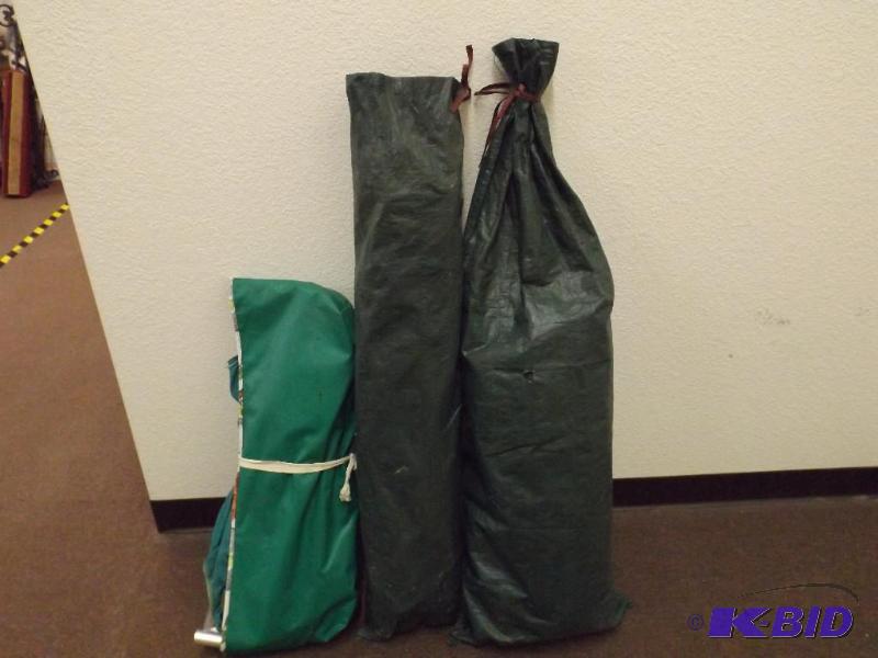 This lot includes a screen tent and...