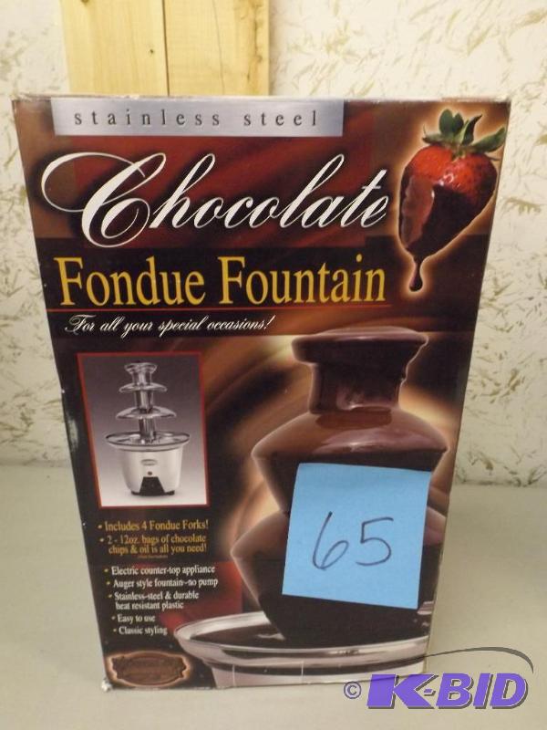 Fondue Fountain in like new conditi...