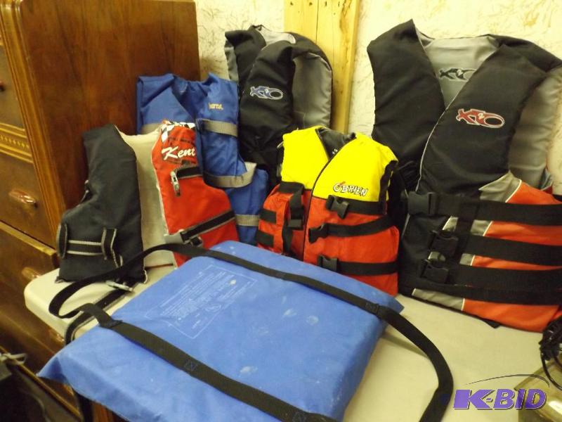 This lot includes 2 adult life jack...
