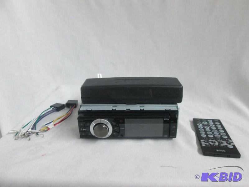 lot 16 image: Boss 320-Watt DVD MP3 CD Receiver w 3.2 Display