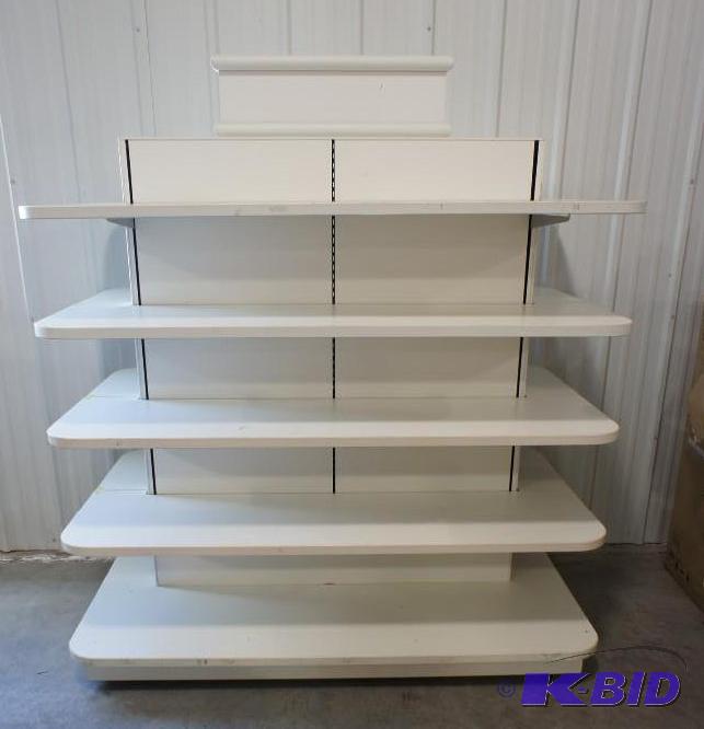 4 shelf retail display rack. 60&quo...