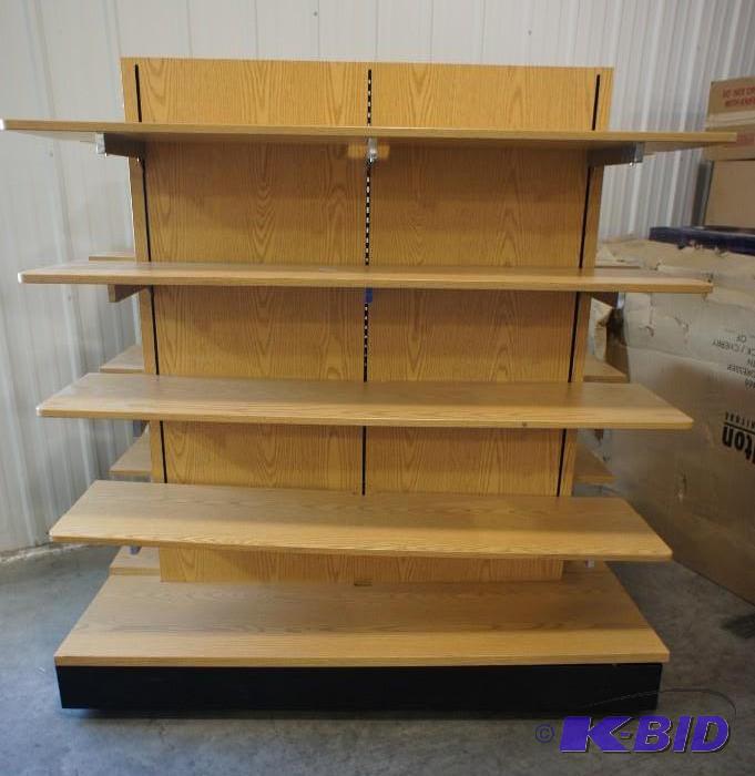 4 shelf retail display rack. 59&quo...