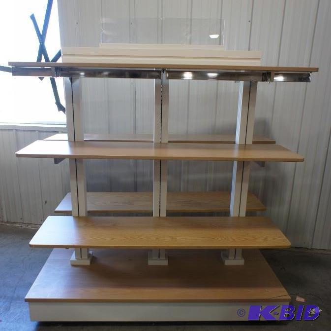 4 shelf retail display rack. 59&quo...