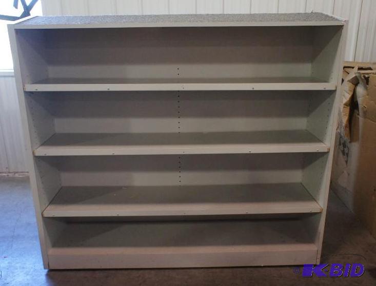 Double sided three shelf retail dis...