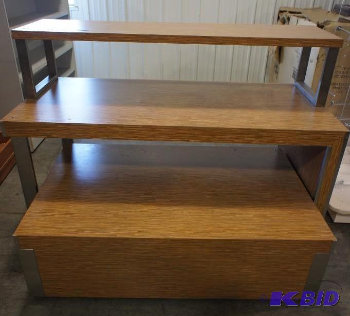 2 piece retail display shelf  each...