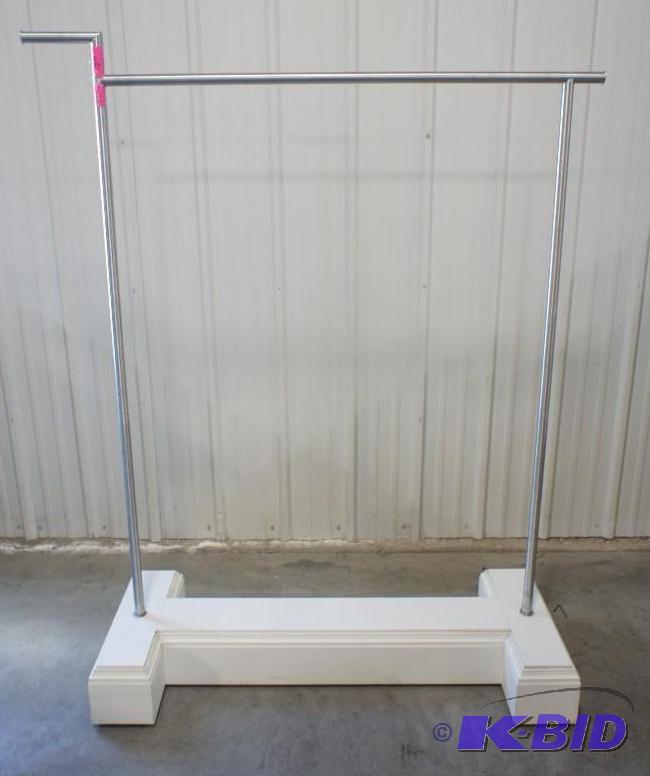 Retail display clothes hanger rack....