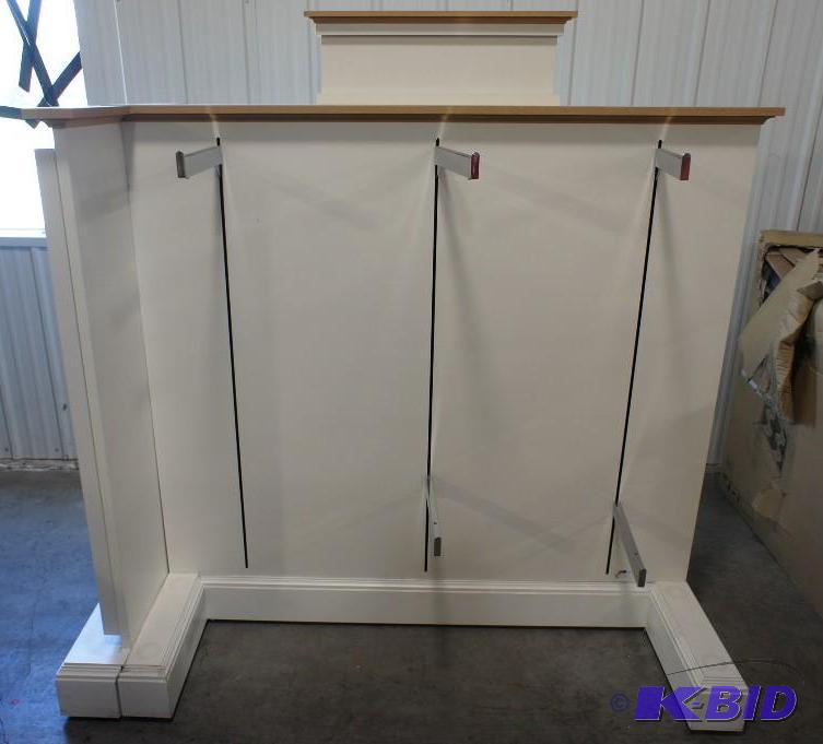 Retail display hanger rack. 64&quot...