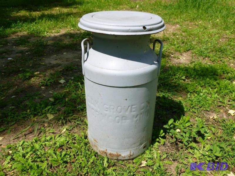 lot 10 image: Vintage Oak Grove Dairy, Norwood, M...