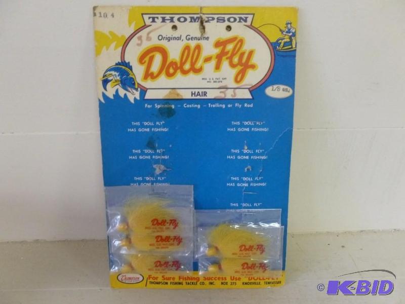 lot 101 image: Vintage Thompson Fishing Tackle Co....