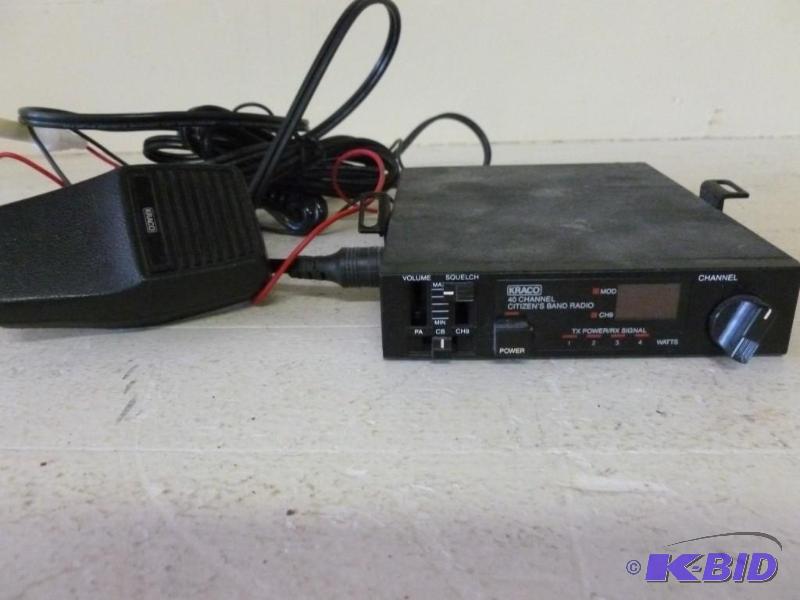lot 189 image: Kraco&nbsp40 channel cb radio mode...