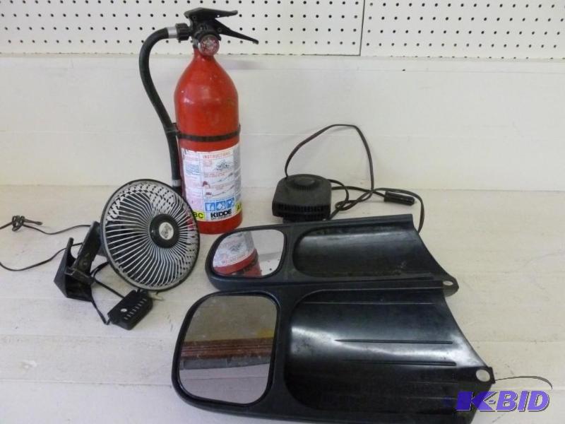 lot 192 image: This lot consists of 12v. truck fan...