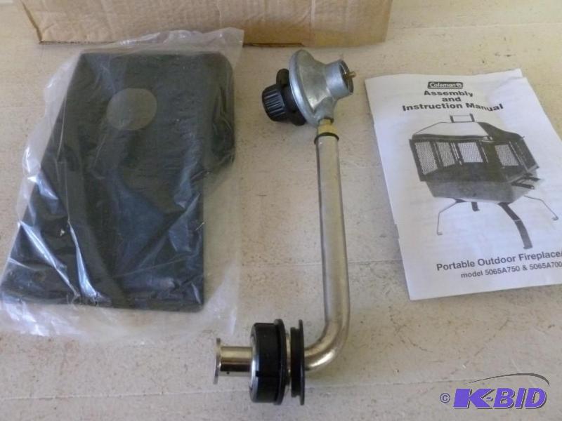 lot 199 image: Coleman propane gas regulator and h...