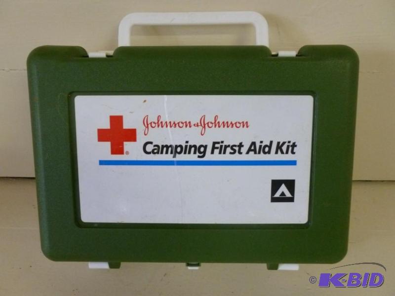 lot 215 image: Johnson & Johnson camping first...