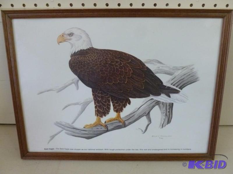 lot 222 image: Dale Thompson " Bald Eagle &qu...