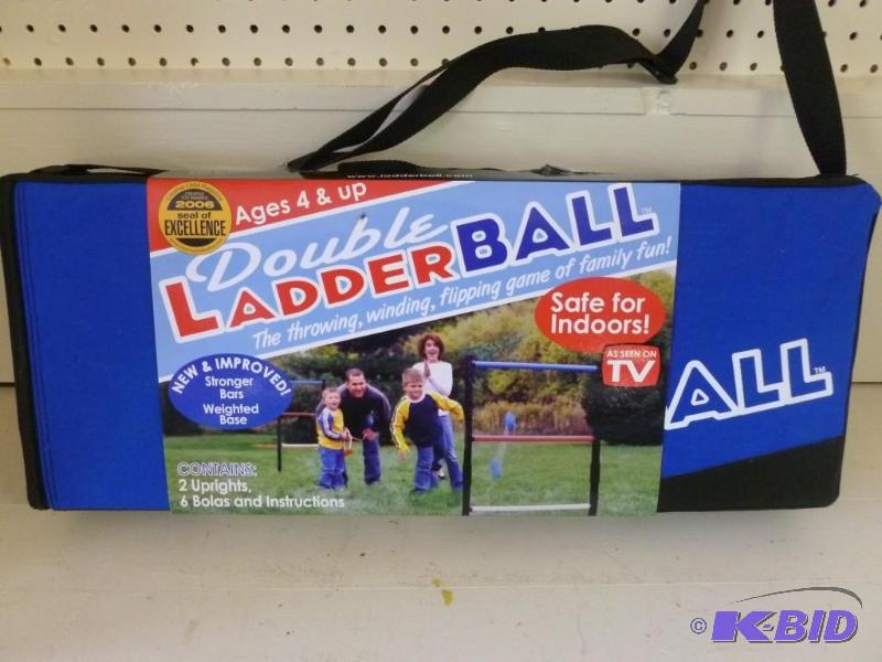 lot 225 image: As Seen On T.V Double Ladder Ball y...
