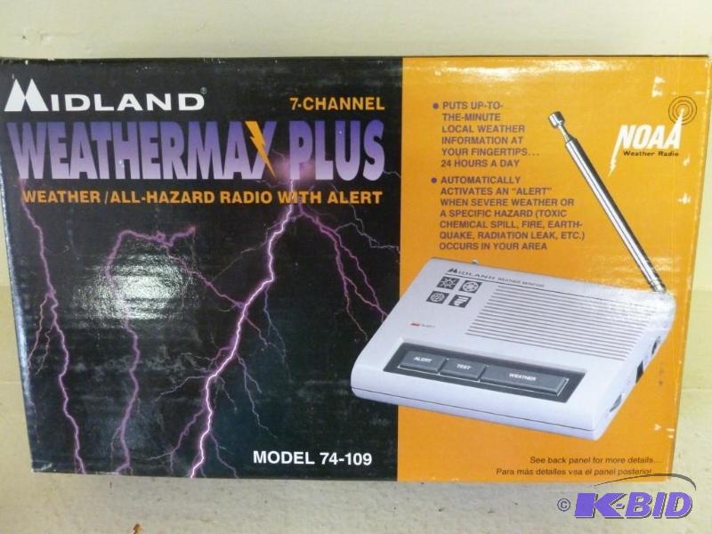 lot 29 image: Midland Weatherman Plus 7 channel w...