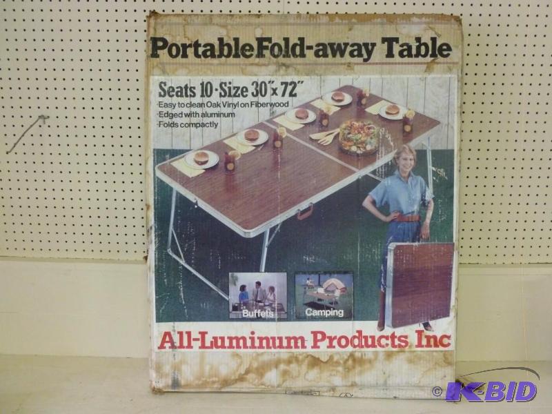 lot 30 image: All-Luminum Products Inc. portable ...