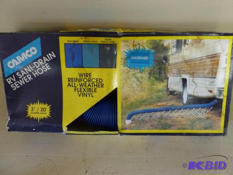 lot 35 image: Camco RV sani-drain sewer hose, bra...