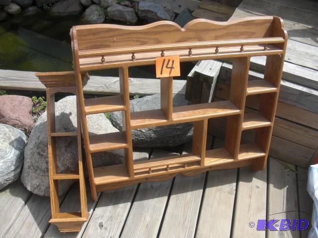 2 Solid Oak, Nick nak, Shadow box S...