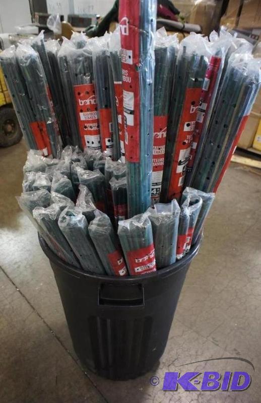 lot 25 image: New in packages Garden Bamboo Stake...