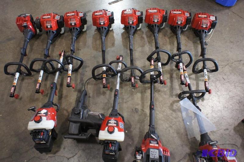 lot 28 image: (12) Craftsman Weed Whips various s...