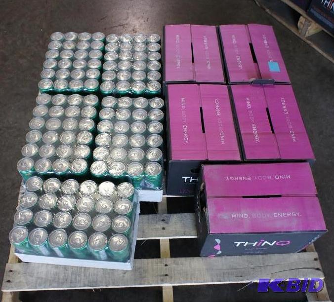 lot 45 image: Engery Drink Lot (5 cases) ThinQ 24...