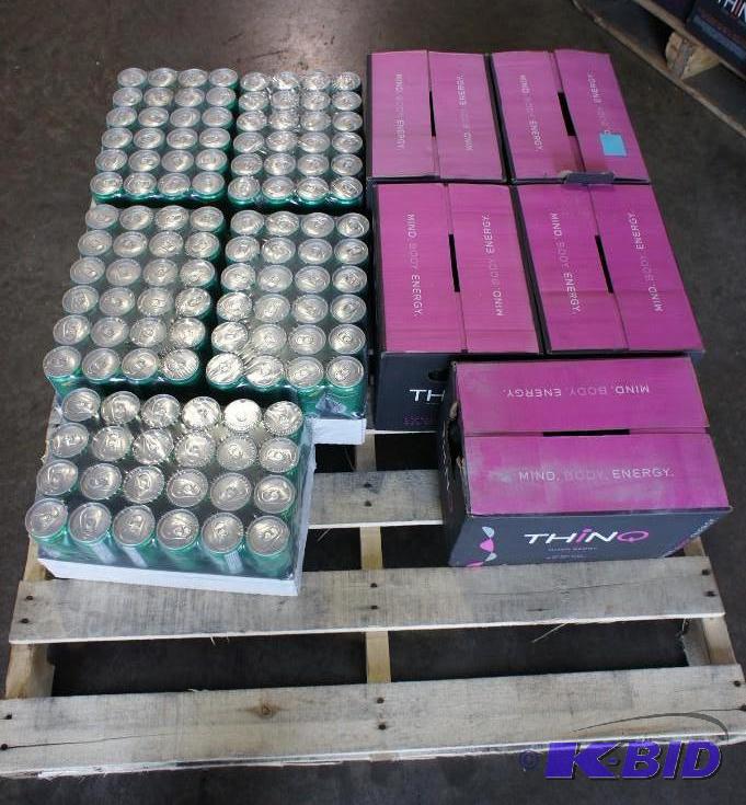 lot 47 image: Engery Drink Lot (5 cases) ThinQ 24...