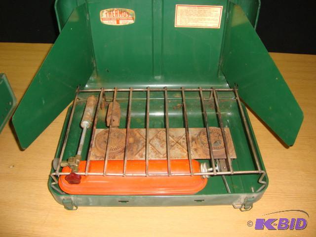 lot 106 image: Thermos Dual Burner Camp Grill...