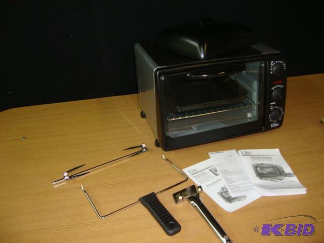 lot 27 image: Elite Toaster Oven & Rotisserie...